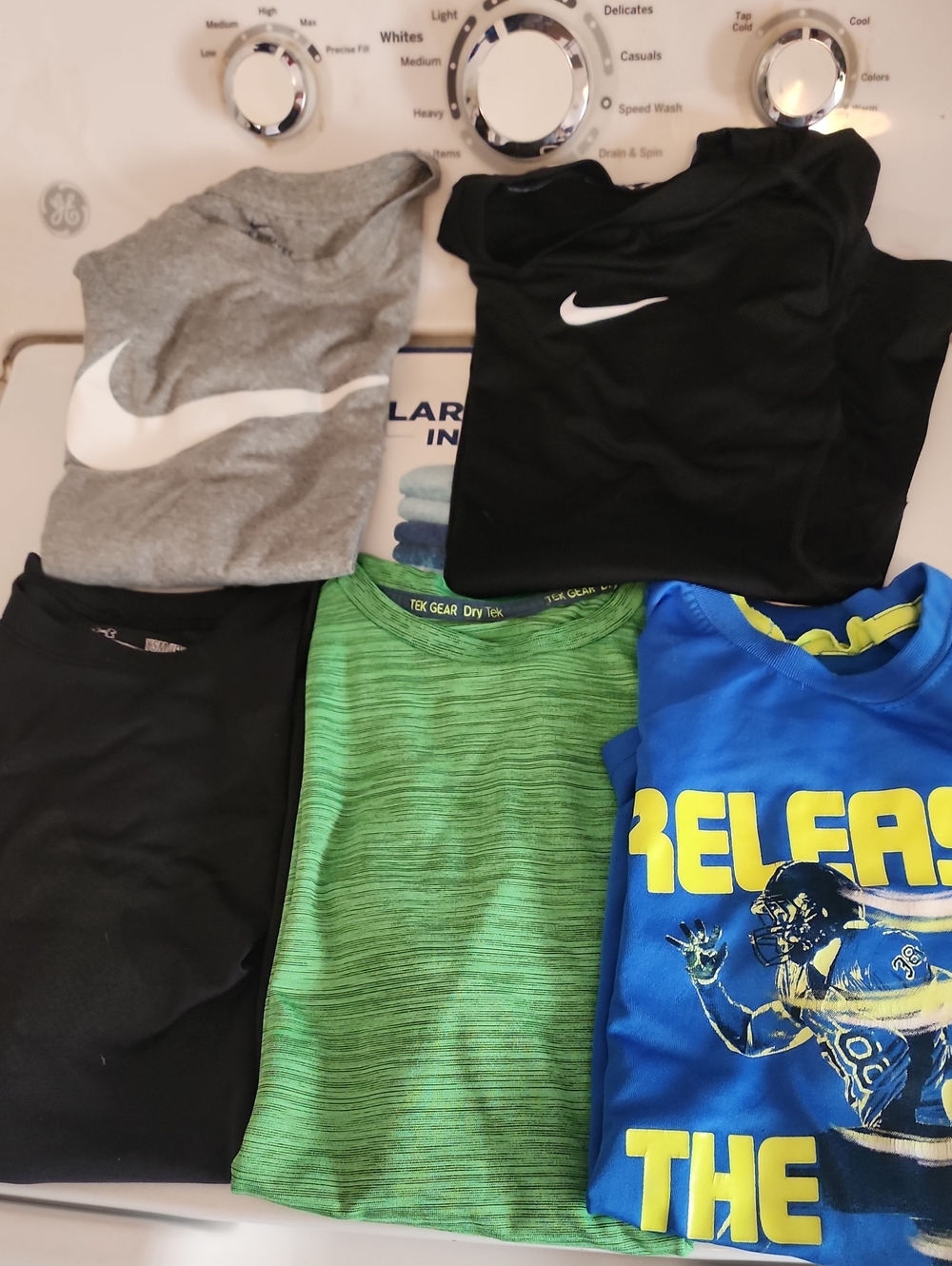 Bundle Of 5 Athletic Tops For Boys